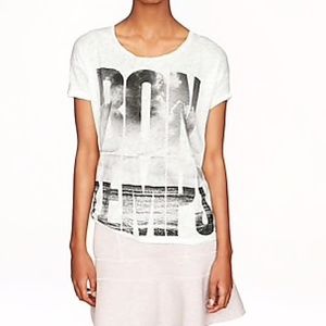 J. Crew • Linen T-shirt in Bon Temps